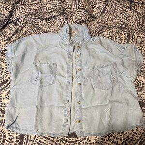 Light Blue Button-Up Shirt